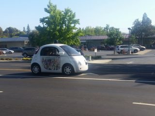 Google Driveless Car für das autonome fahren