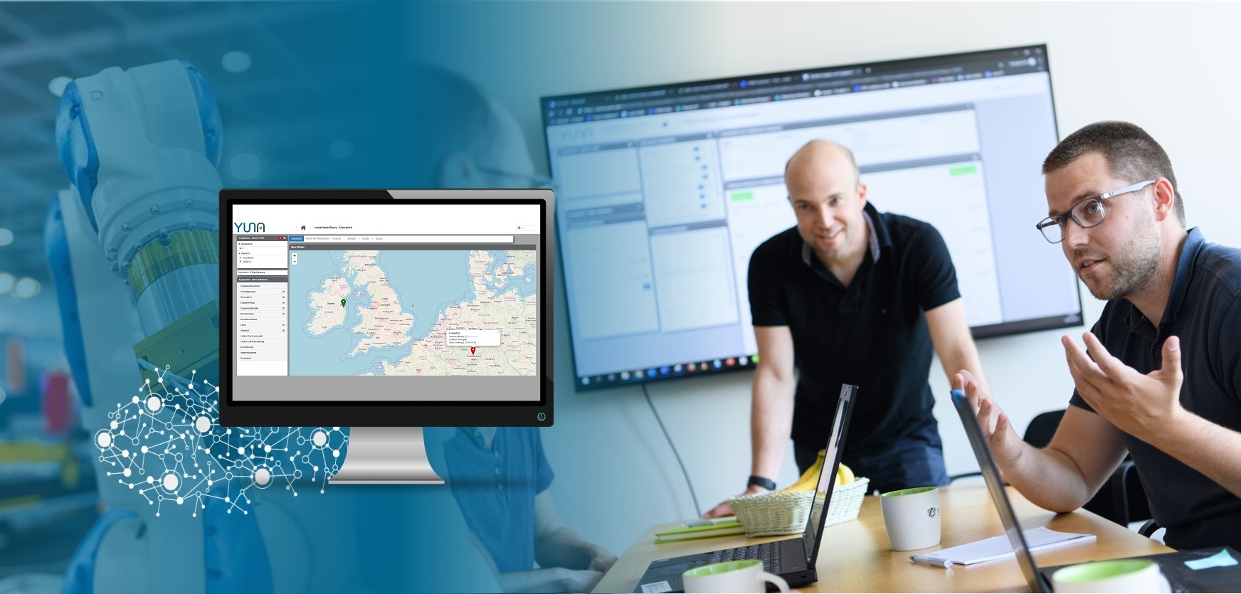 Geodaten mit YUNA