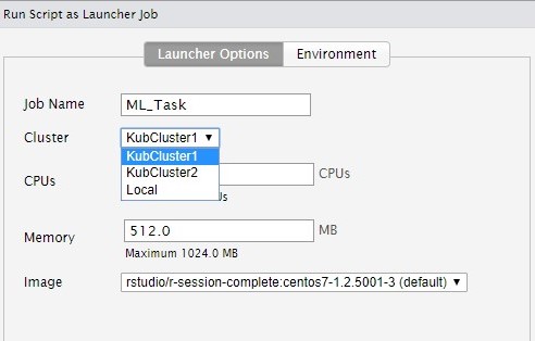 RStudio Jop Launcher Script