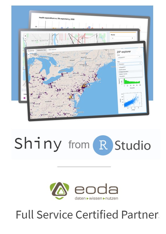 eoda ist zertifizierter Partner von RStudio.