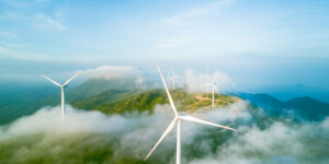 Erzeugung Windenergie auf Bergen