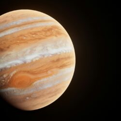 Das Bild zeigt den Jupiter