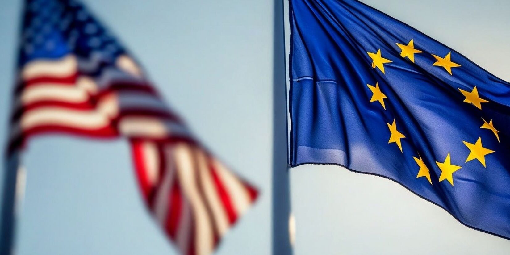 Fahnen-EU-US Fahnen-EU-US