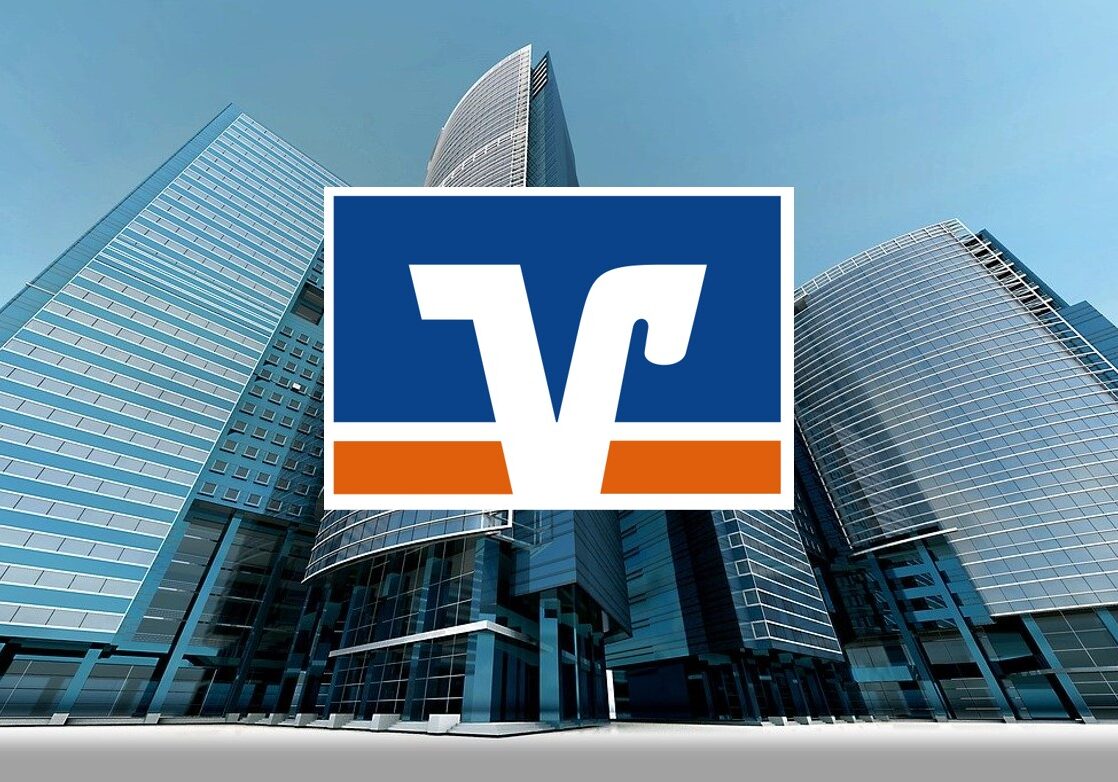Logo vor Hochhäusern