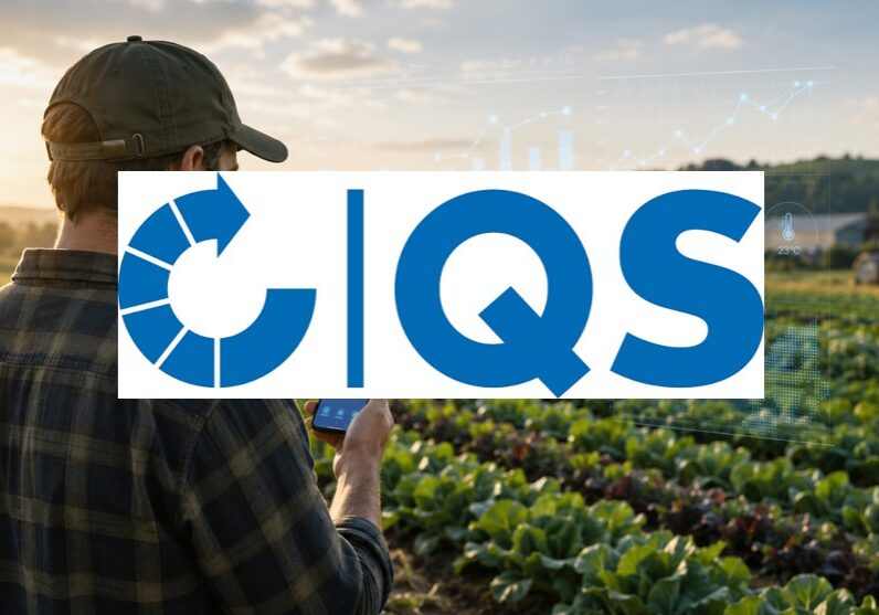 Logo mit Landwirt