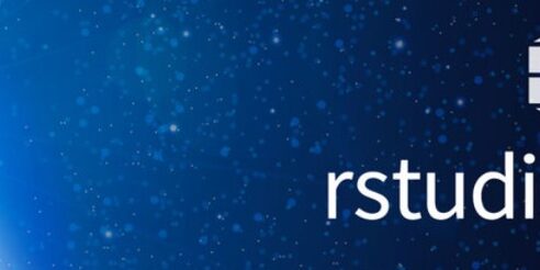 Erdkugel und Logo der RStudio Global