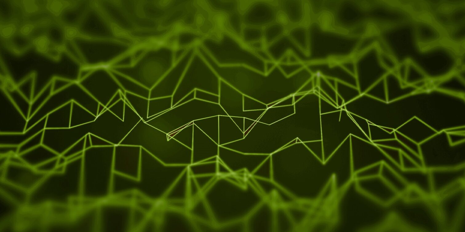 green lines