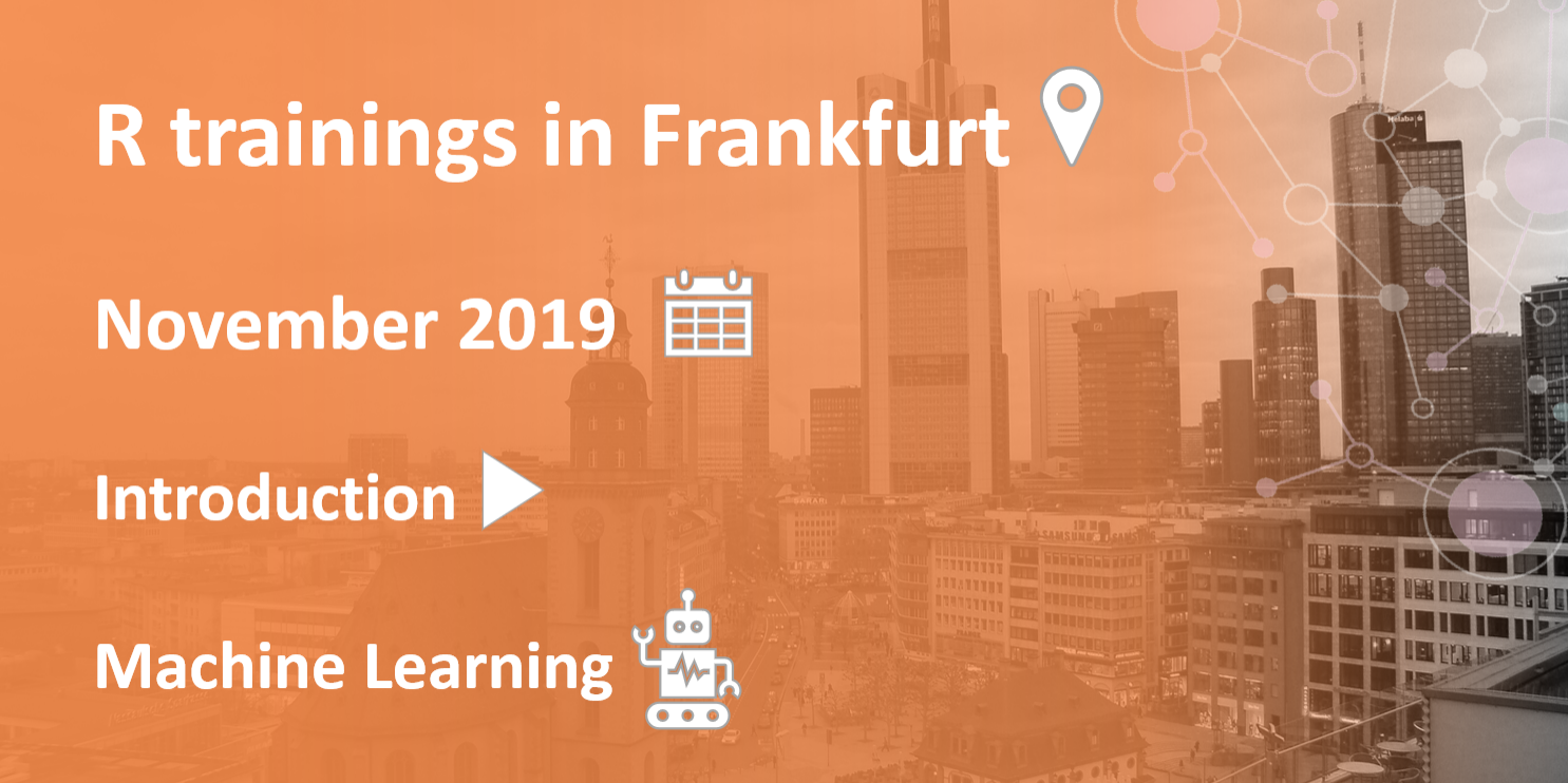 R Training in Frankfurt; November 2019